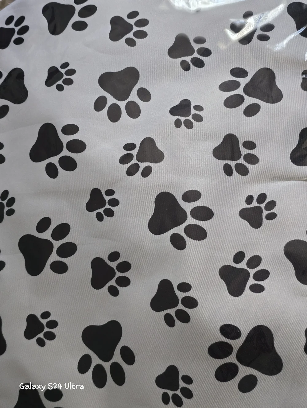 Paw Print Decor Zip Tote Tote Bag NWT - Picture 8 of 9